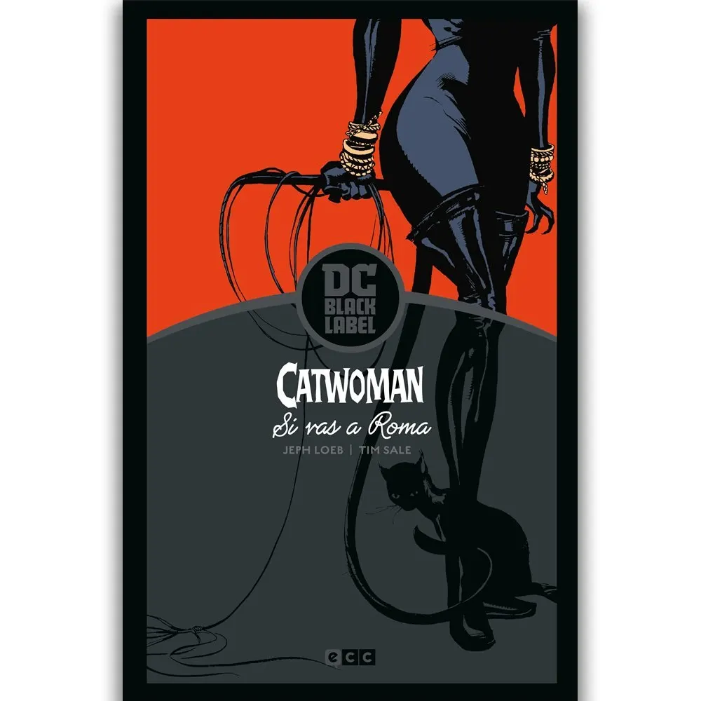 dc black label. catwoman: si vas a roma...