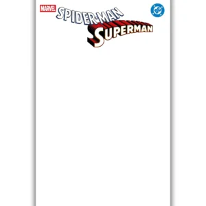 Portada Cómic spiderman/superman 01 (portada alternativa blanca)