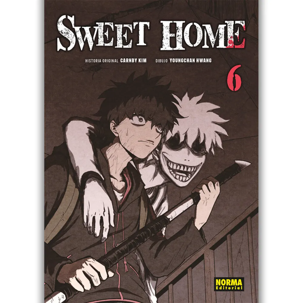 Portada Manwha sweet home 6
