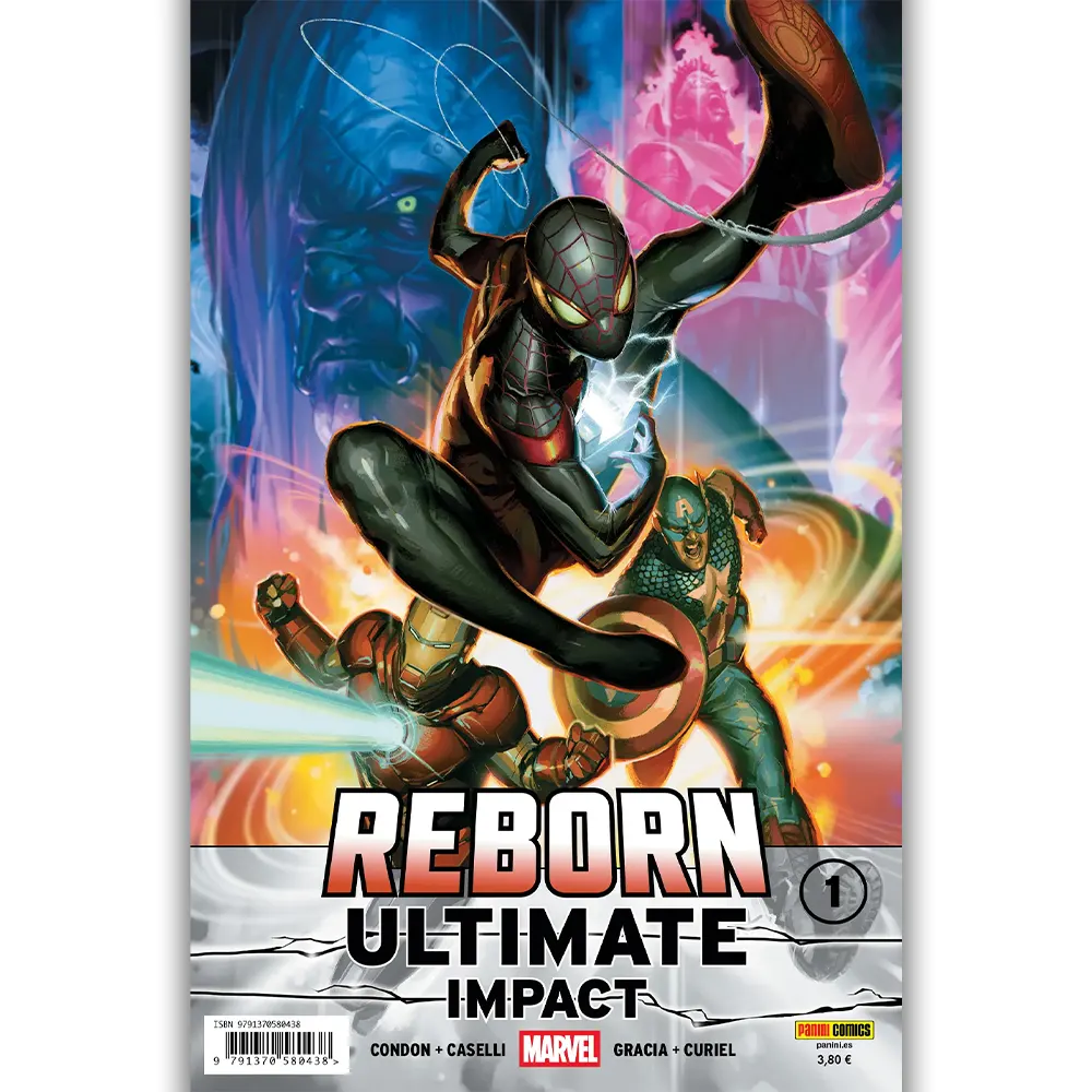 Portada Cómic ultimate impact. reborn 01 de 05