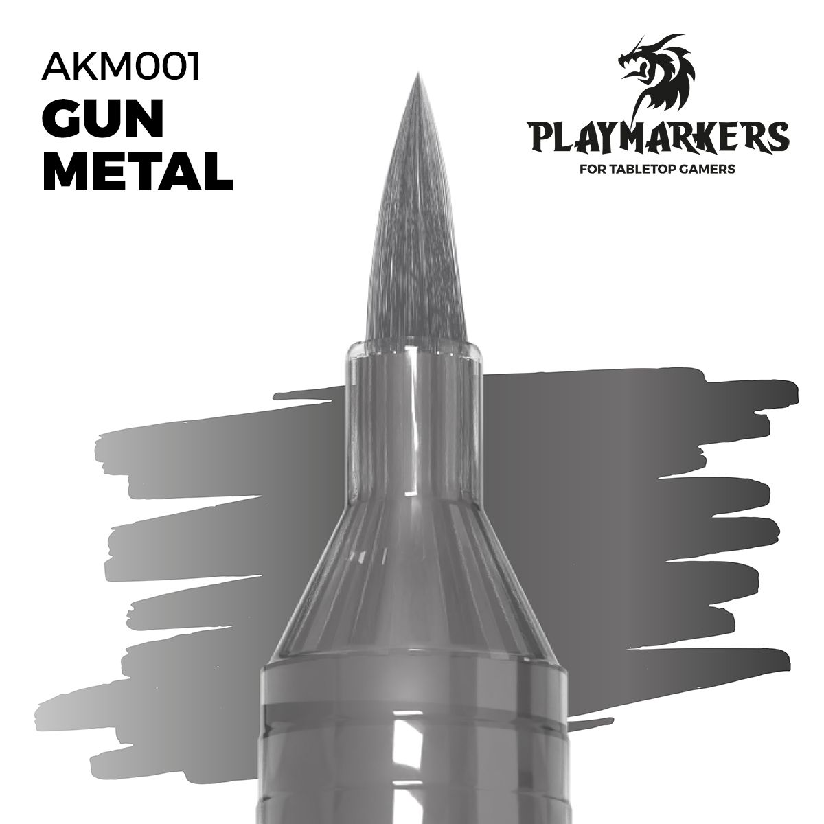 rotulador ak playmarker akm001 metal armamento (gun metal)