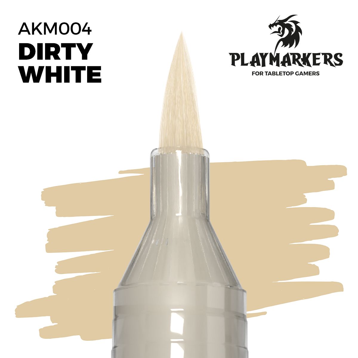 rotulador ak playmarker akm004 blanco sucio (dirty white)