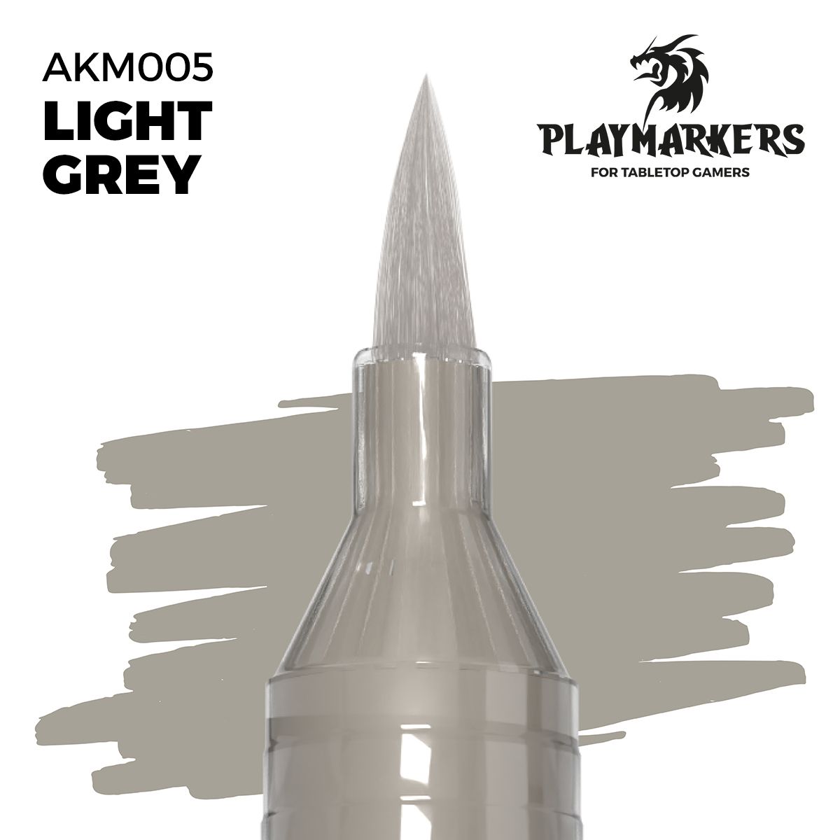 rotulador ak playmarker akm005 gris claro (light grey)