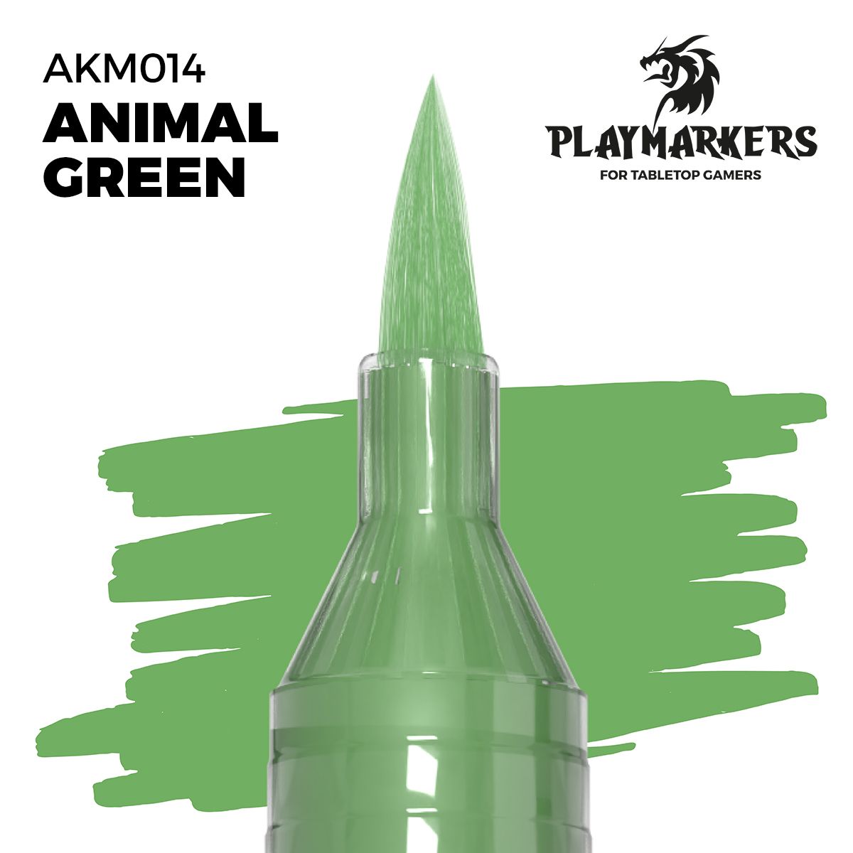 rotulador ak playmarker akm014 verde animal (animal green)