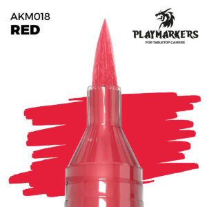 rotulador ak playmarker akm018 rojo (red)