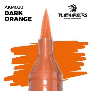 rotulador ak playmarker akm020 naranja oscuro (dark orange)