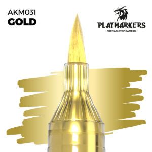 rotulador ak playmarker akm031 oro (gold)