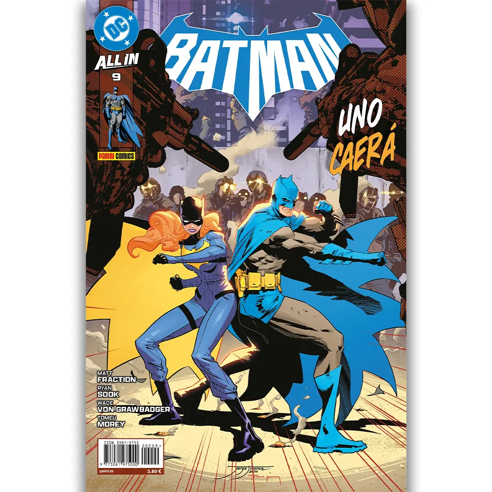 Portada Cómic all in batman 09