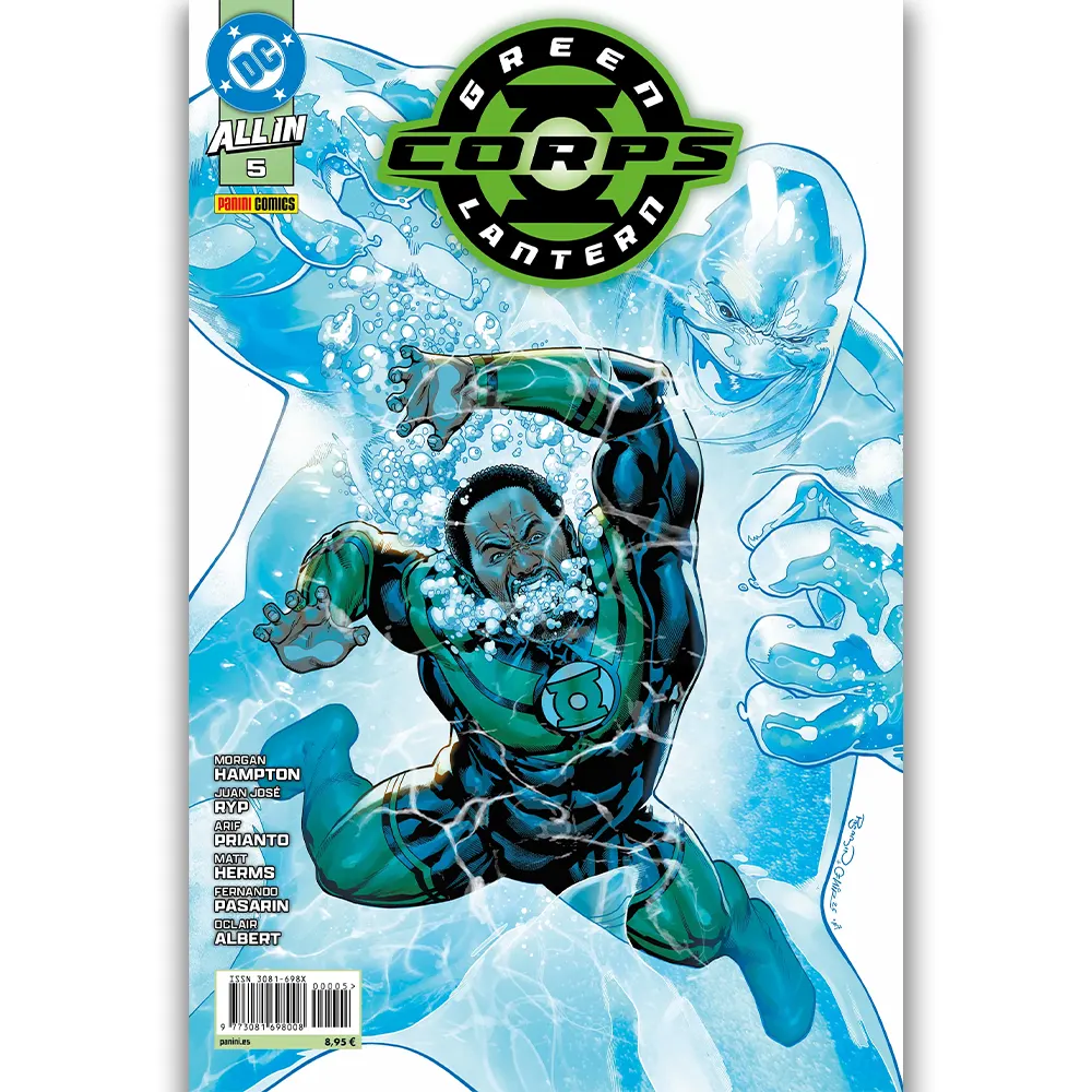 Portada Cómic all in green lantern corps 05