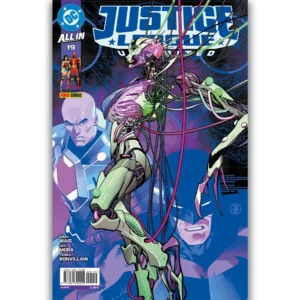 Portada Cómic all in justice league unlimited 19