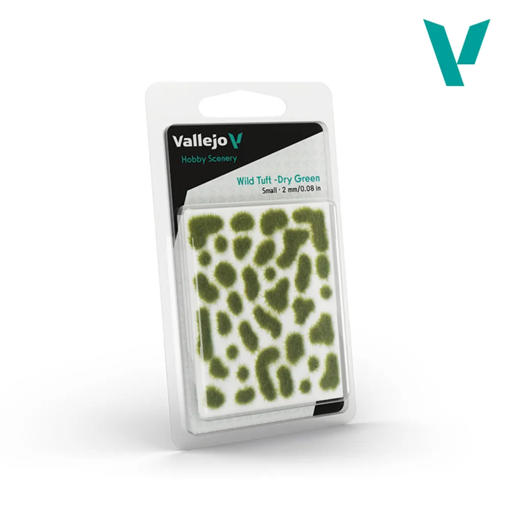 Portada scenery: wild tuft dry green 2 mm