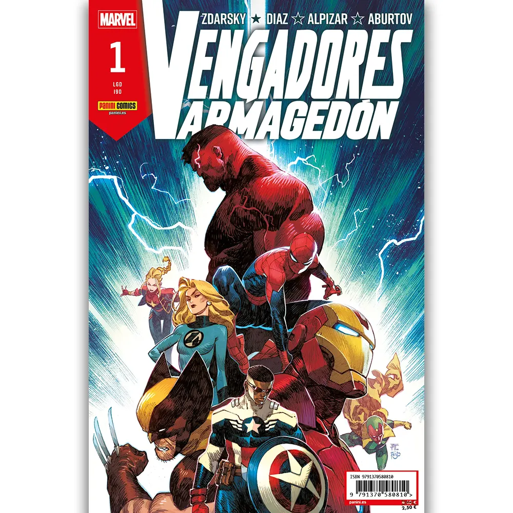 vengadores: armagedón 1 de 5